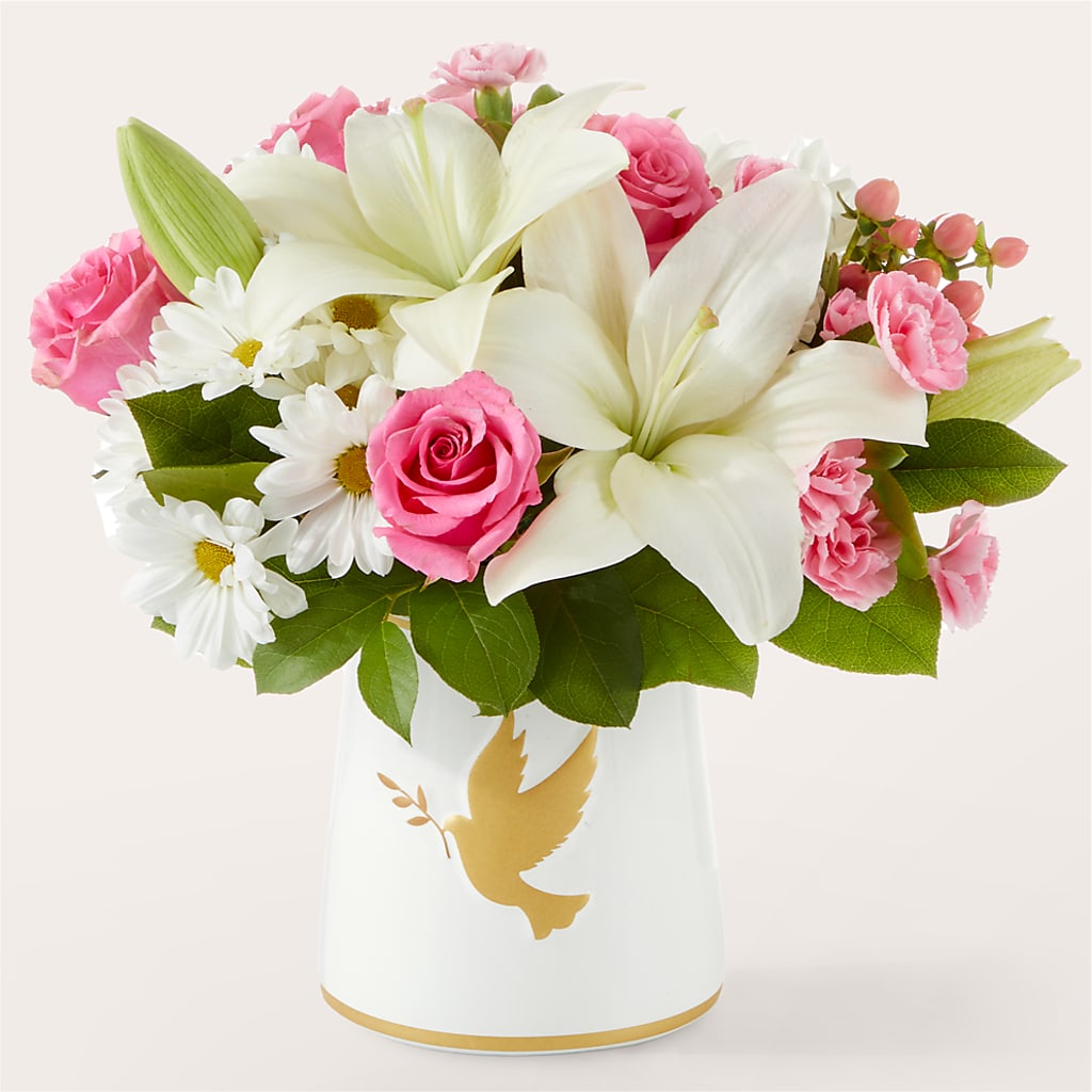 Whispers of Comfort Bouquet – Brown Pleasance Florists Inc, Lakewood OH