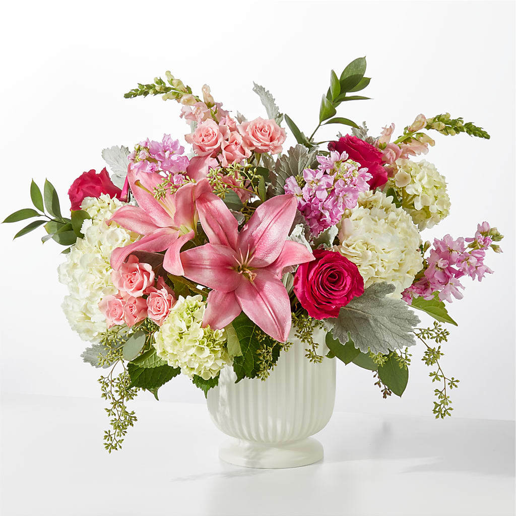 Antique Shopping Bouquet – Brown Pleasance Florists Inc, Lakewood OH
