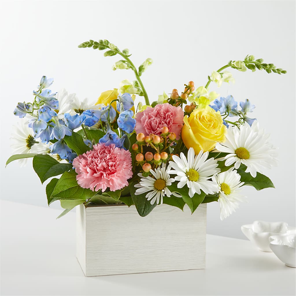 Sun Salutation Box Bouquet – Brown Pleasance Florists Inc, Lakewood OH