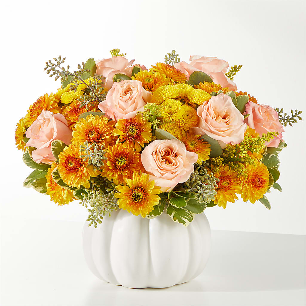Peachy Pumpkin – Brown Pleasance Florists Inc, Lakewood OH