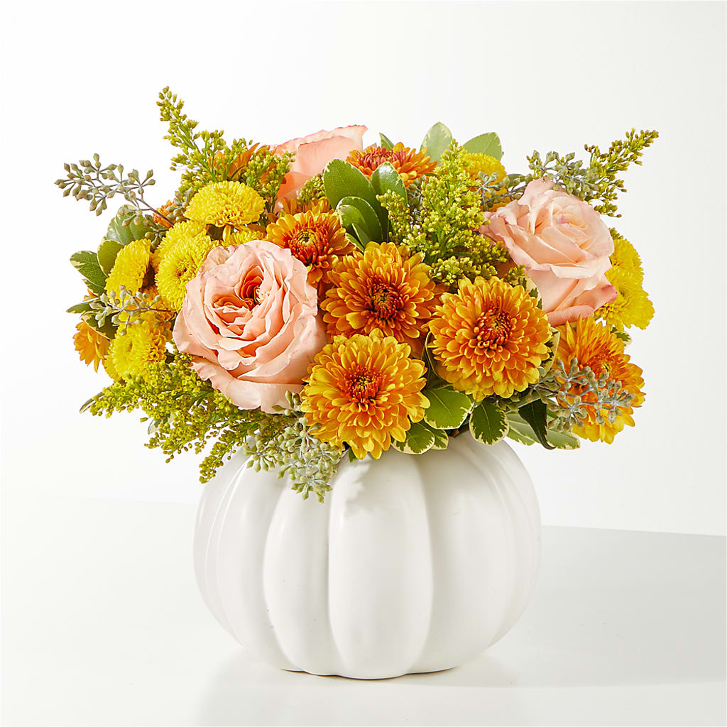 Peachy Pumpkin – Brown Pleasance Florists Inc, Lakewood OH