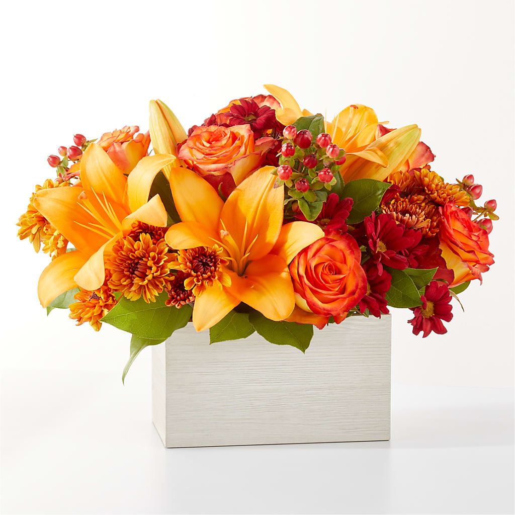 Backyard Bonfire Bouquet – Brown Pleasance Florists Inc, Lakewood OH