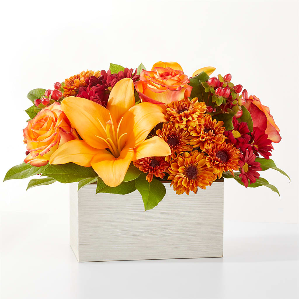 Backyard Bonfire Bouquet – Brown Pleasance Florists Inc, Lakewood OH