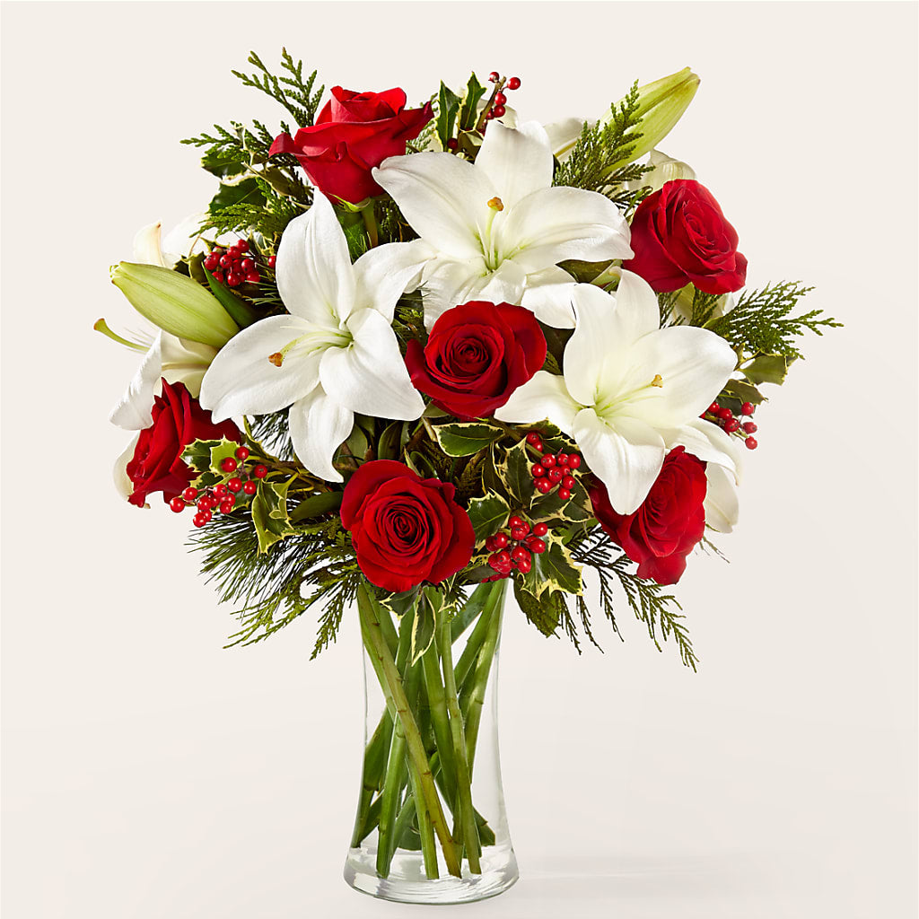 Sparkling Snowflakes Bouquet – Brown Pleasance Florists Inc, Lakewood OH