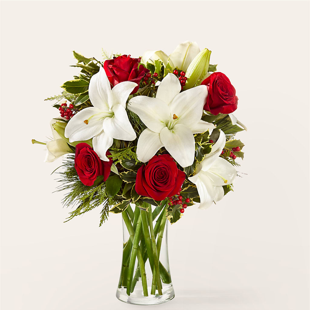 Sparkling Snowflakes Bouquet – Brown Pleasance Florists Inc, Lakewood OH