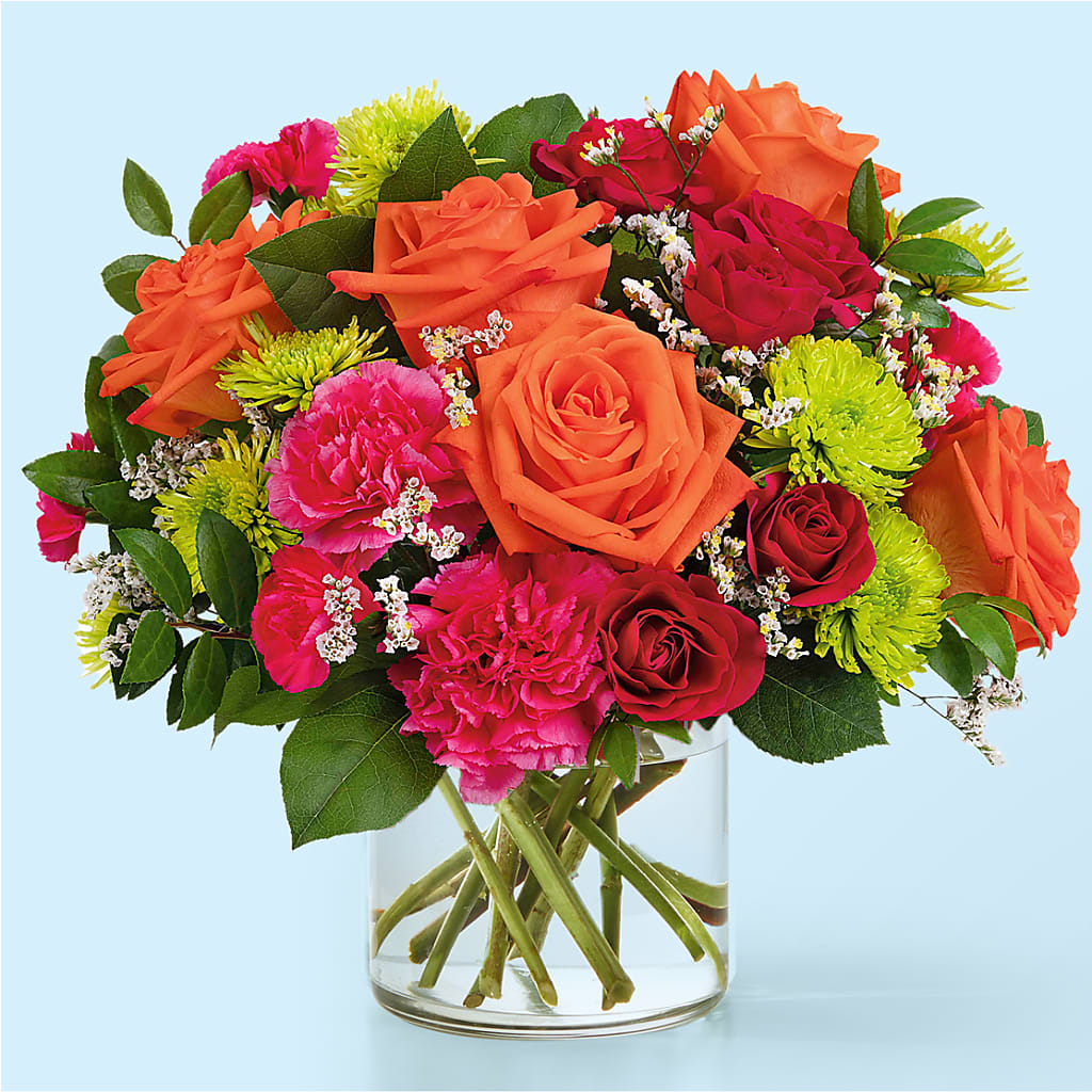 Colorful Carnival Bouquet – Brown Pleasance Florists Inc, Lakewood OH