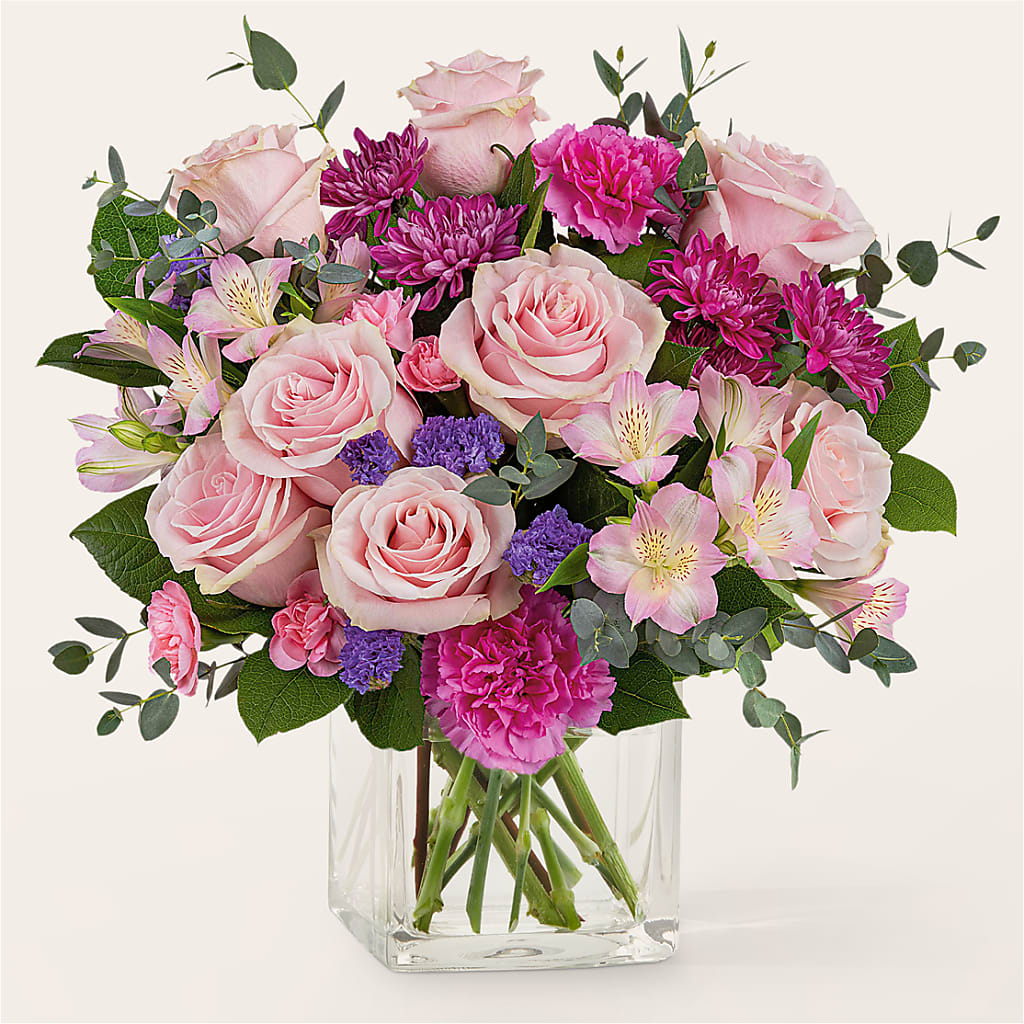 Rosy Radiance Bouquet – Brown Pleasance Florists Inc, Lakewood OH