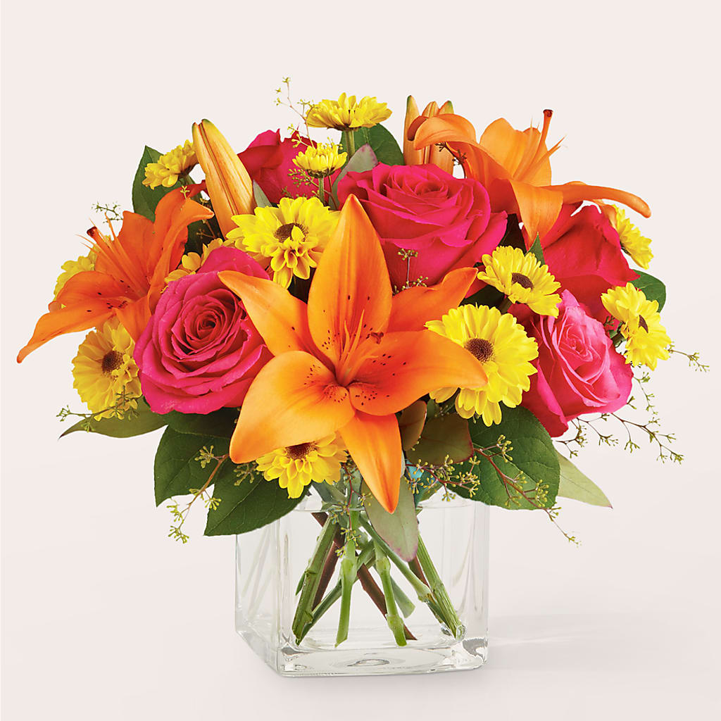 Neon Lights Bouquet – Brown Pleasance Florists Inc, Lakewood OH