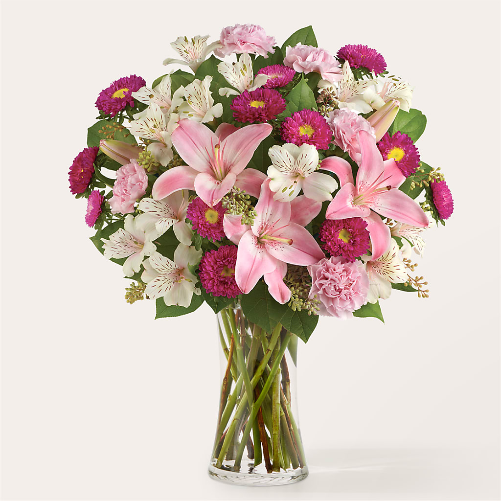 Feeling Fuchsia Bouquet – Brown Pleasance Florists Inc, Lakewood OH