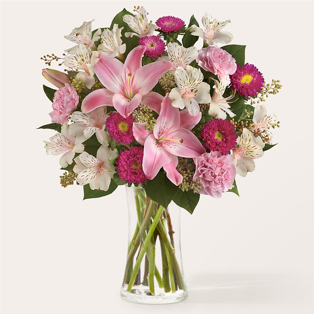 Feeling Fuchsia Bouquet – Brown Pleasance Florists Inc, Lakewood OH