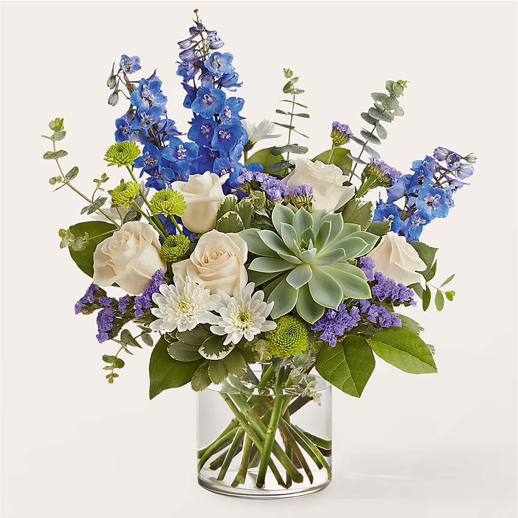 Cerulean Waves Bouquet – Brown Pleasance Florists Inc, Lakewood OH