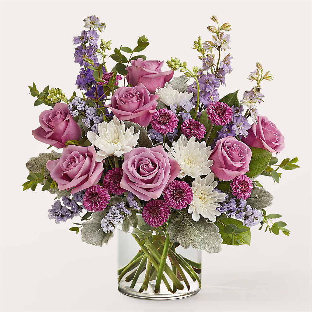 Violet Frost Bouquet – Brown Pleasance Florists Inc, Lakewood OH