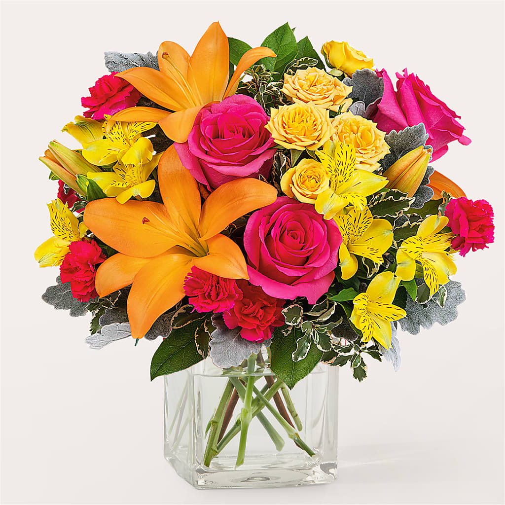 To the Tropics Bouquet – Brown Pleasance Florists Inc, Lakewood OH