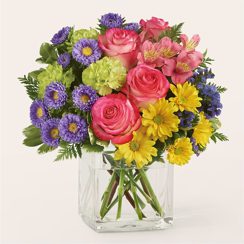 Candy Jar Bouquet – Brown Pleasance Florists Inc, Lakewood OH