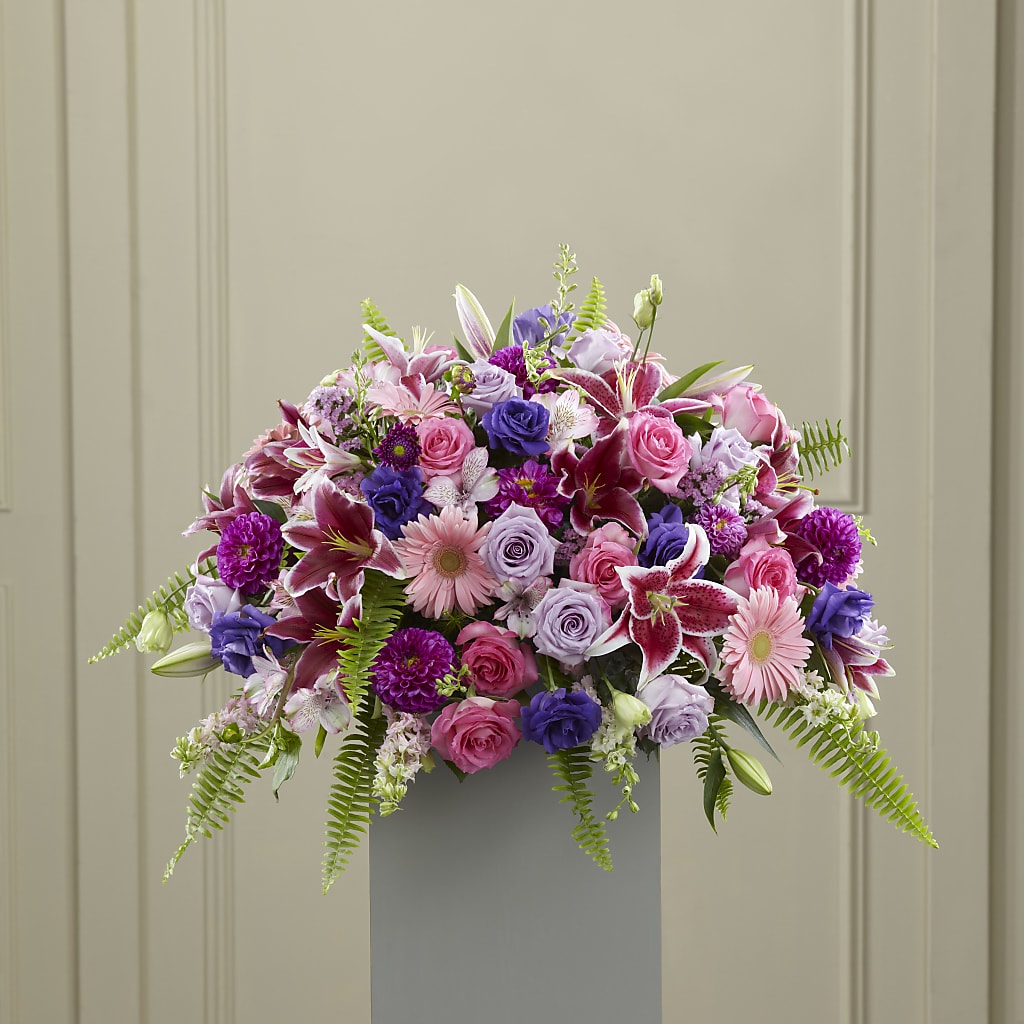 Fare Thee Well Pedestal – Brown Pleasance Florists Inc, Lakewood OH
