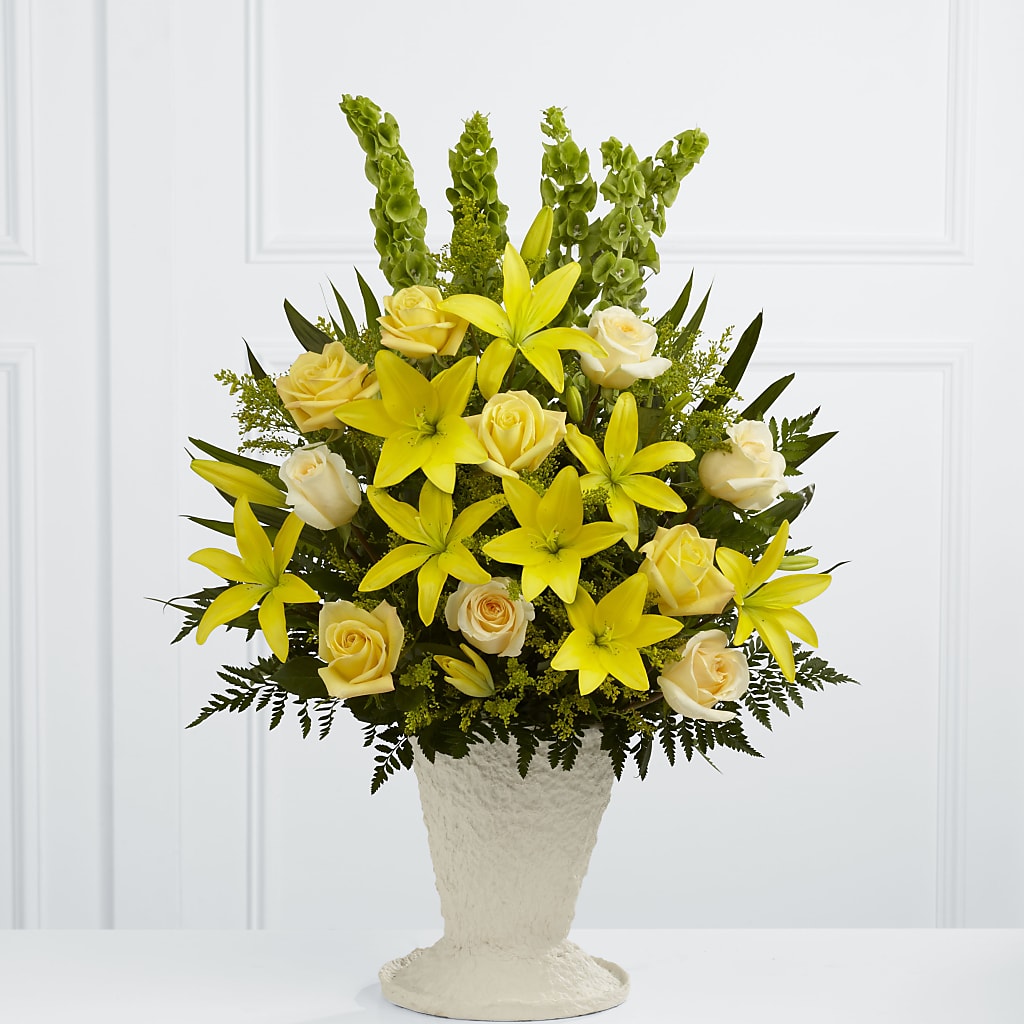 Golden Memories Arrangement – Brown Pleasance Florists Inc, Lakewood OH