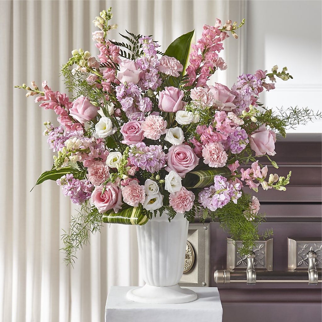 Divine Comfort Arrangement – Brown Pleasance Florists Inc, Lakewood OH