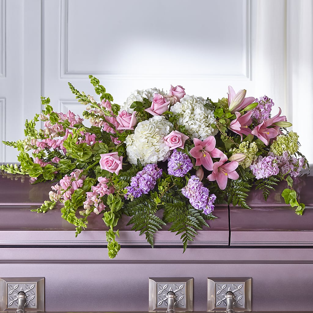 Life's Gratitude Casket Spray – Brown Pleasance Florists Inc, Lakewood OH
