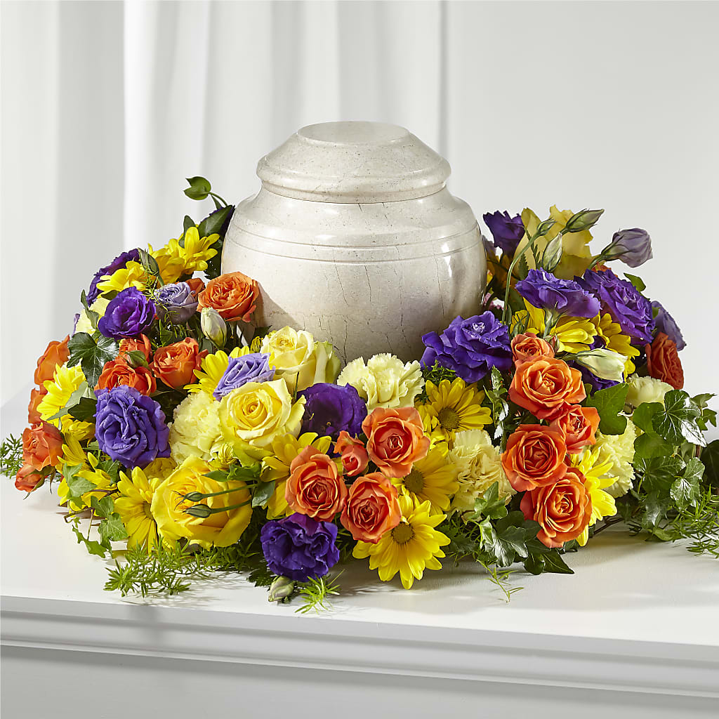 Blossoms of Remembrance Cremation Adornment – Brown Pleasance Florists Inc, Lakewood OH