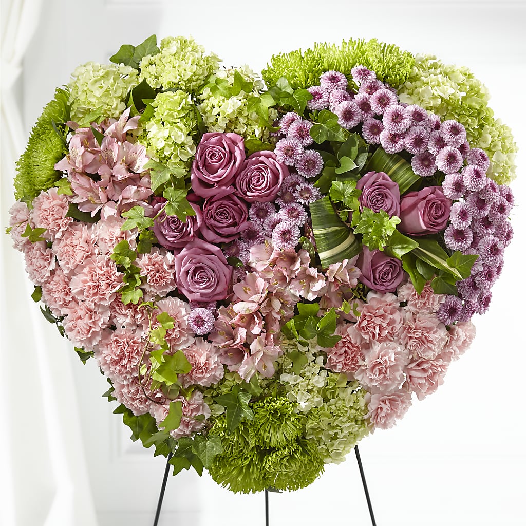 Heartwarming Standing Heart – Brown Pleasance Florists Inc, Lakewood OH