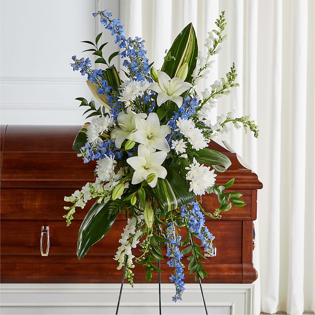 Eternal Impressions Standing Spray – Brown Pleasance Florists Inc, Lakewood OH