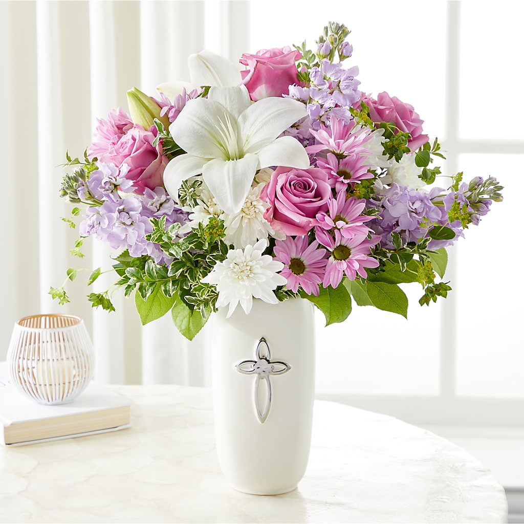 Sacred Space Bouquet – Brown Pleasance Florists Inc, Lakewood OH