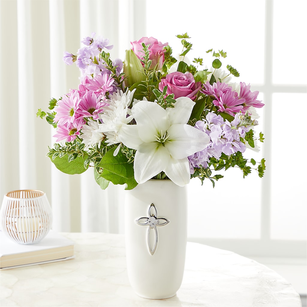 Sacred Space Bouquet – Brown Pleasance Florists Inc, Lakewood OH