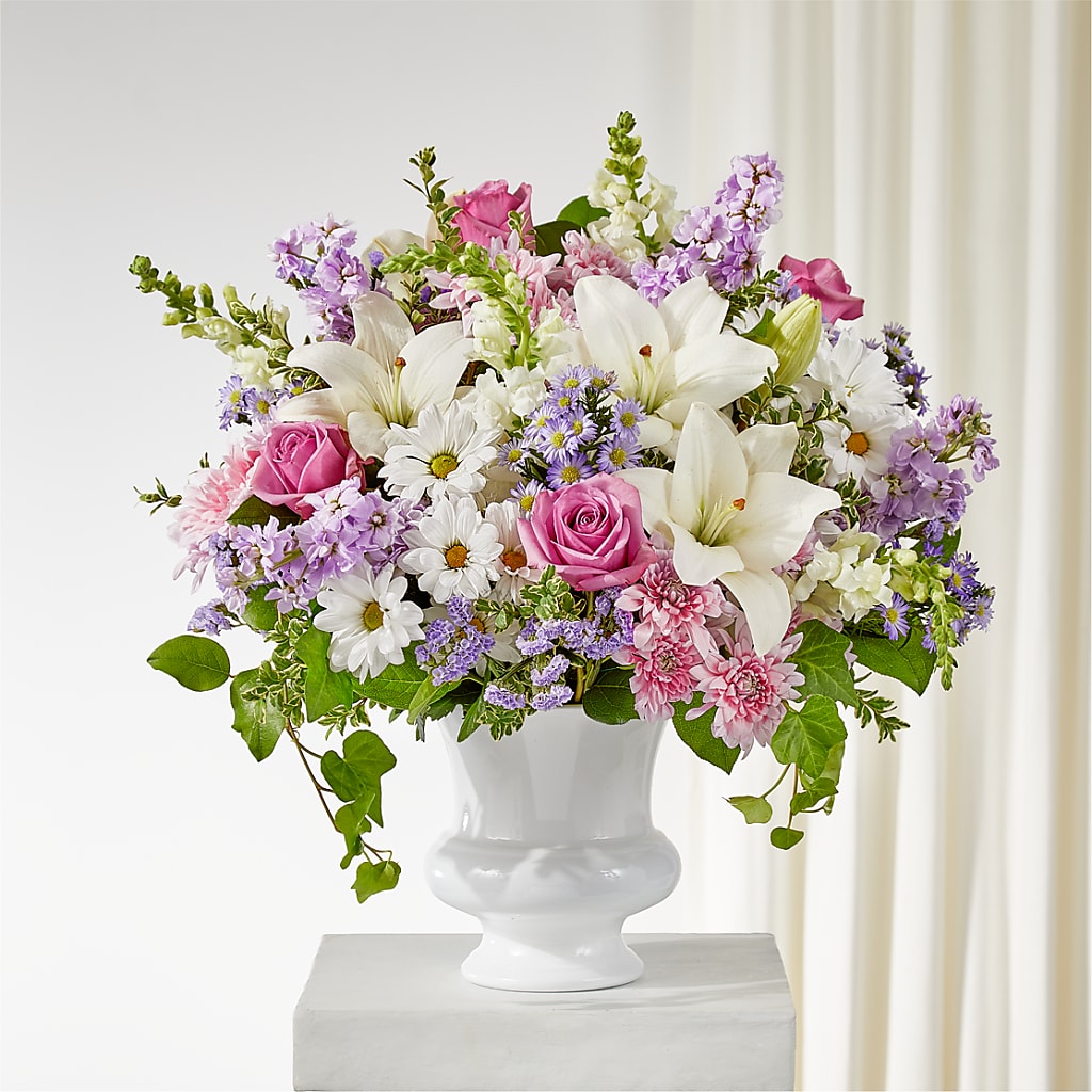 Remarkable Life Urn Arrangement – Brown Pleasance Florists Inc, Lakewood OH