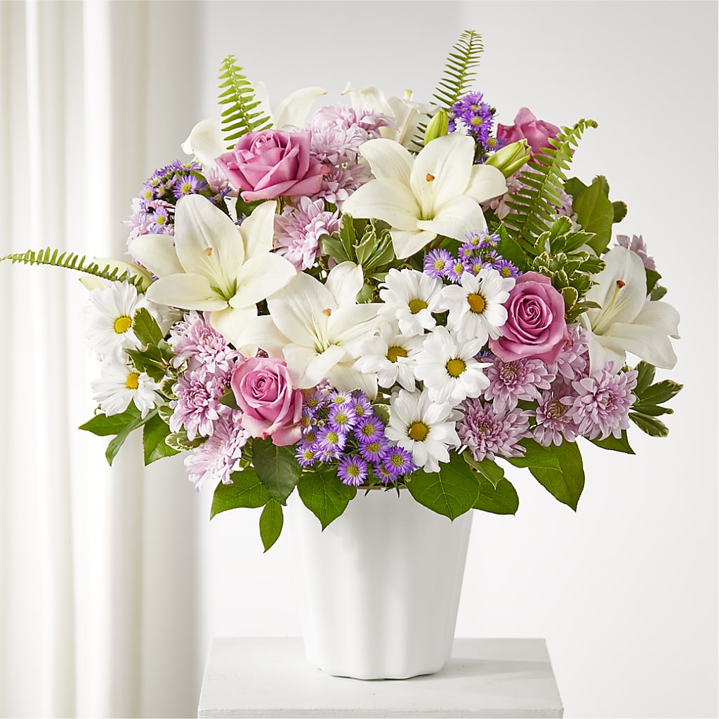 Warmest Thoughts Tabletop Basket – Brown Pleasance Florists Inc, Lakewood OH
