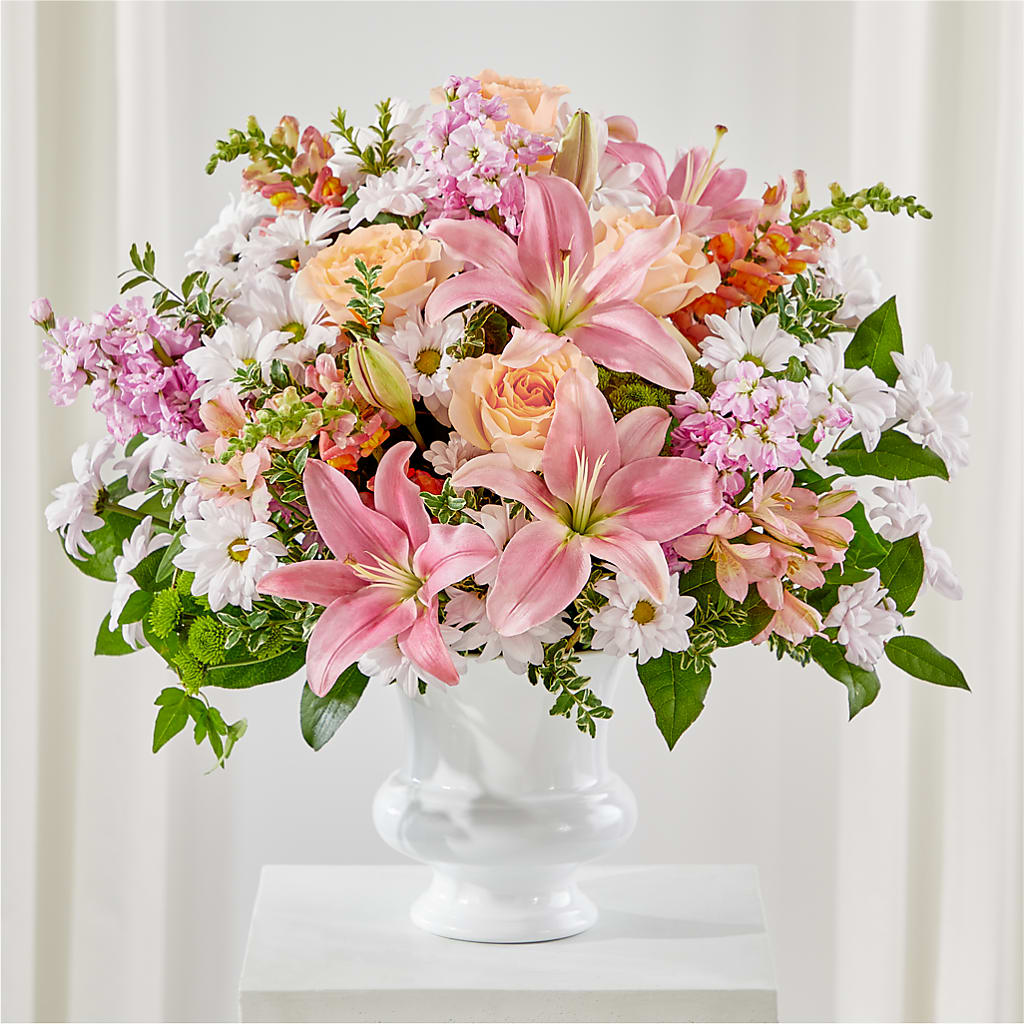 Heartfelt Gesture Urn Arrangement – Brown Pleasance Florists Inc, Lakewood OH