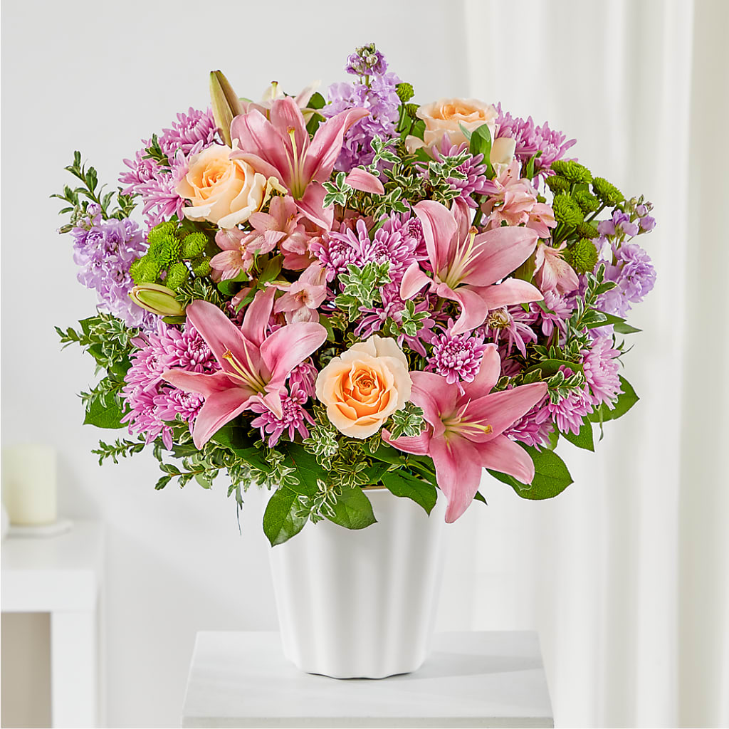 Supportive Embrace Tabletop Basket – Brown Pleasance Florists Inc, Lakewood OH