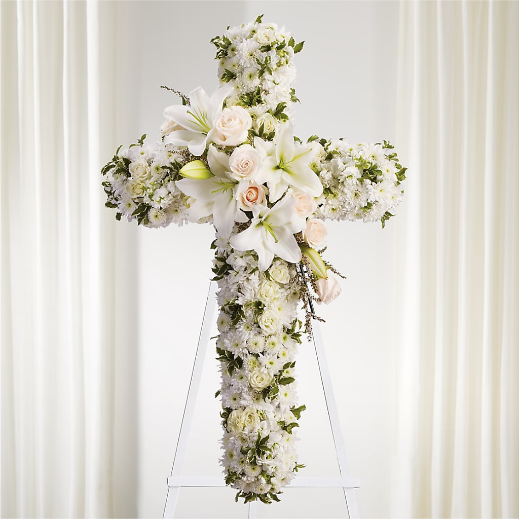 Spiritual Guidance Standing Spray – Brown Pleasance Florists Inc, Lakewood OH