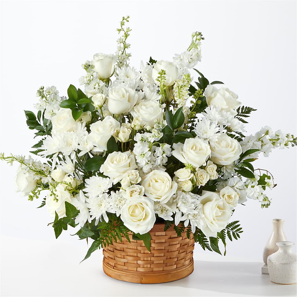 Heartfelt Condolences Arrangement – Brown Pleasance Florists Inc, Lakewood OH