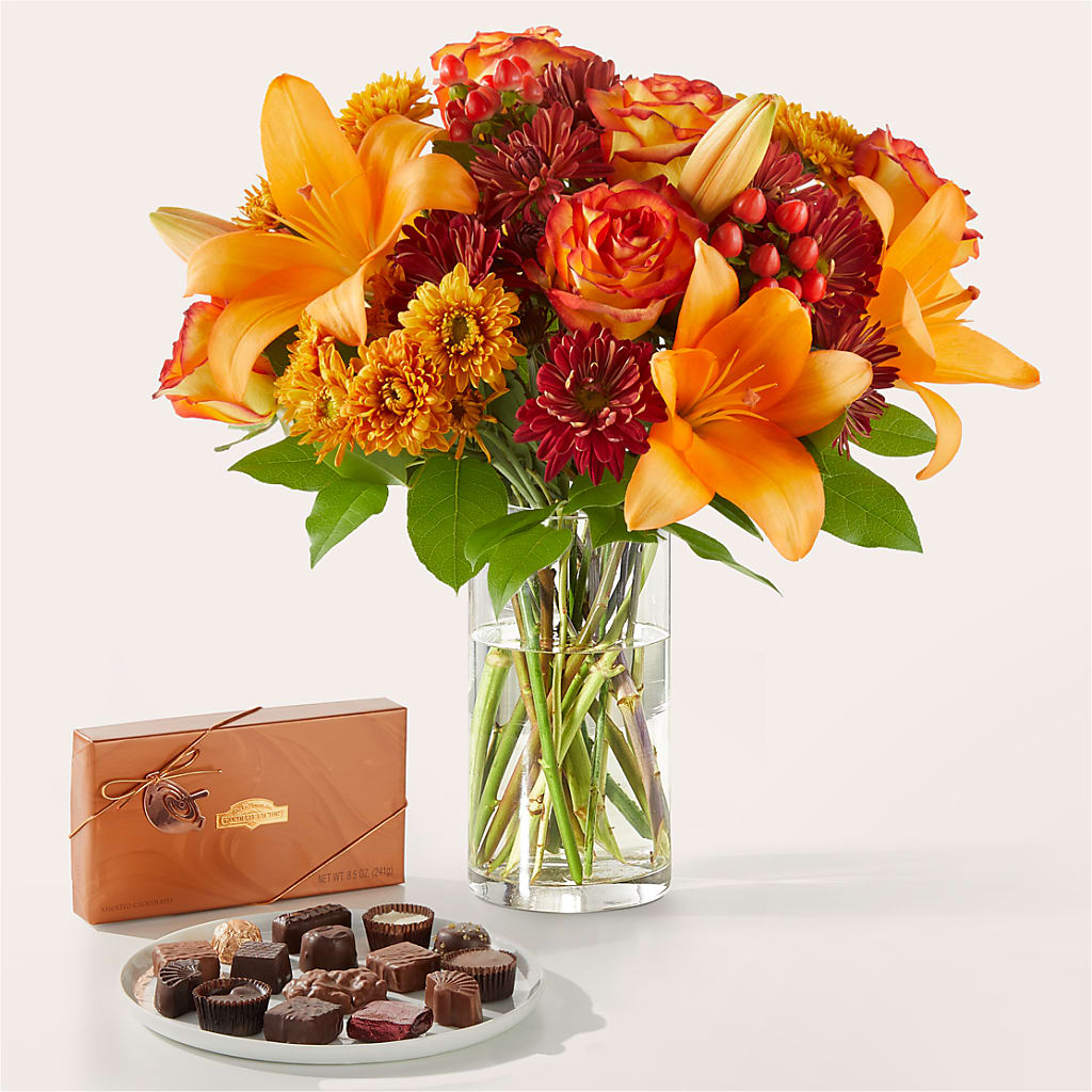 Autumnal Aroma Bouquet – Brown Pleasance Florists Inc, Lakewood OH