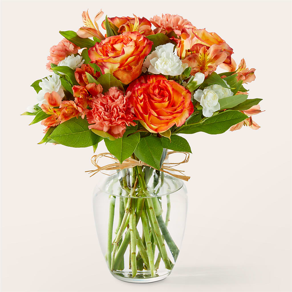 Apricot Glow Bouquet – Brown Pleasance Florists Inc, Lakewood OH