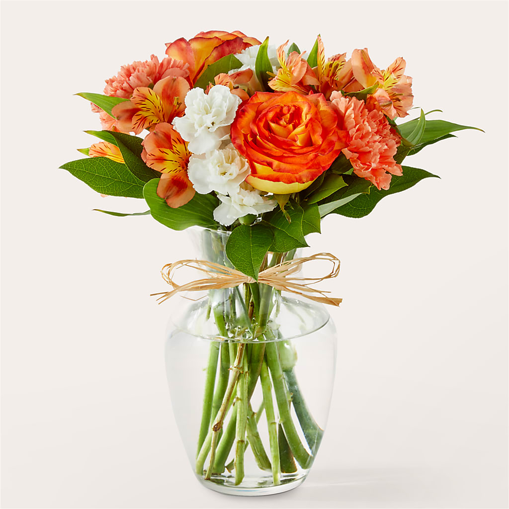 Apricot Glow Bouquet – Brown Pleasance Florists Inc, Lakewood OH