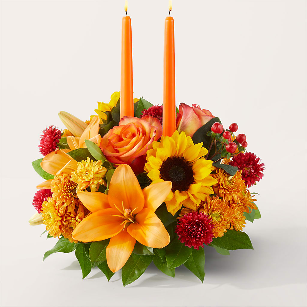 Grateful Centerpiece – Brown Pleasance Florists Inc, Lakewood OH