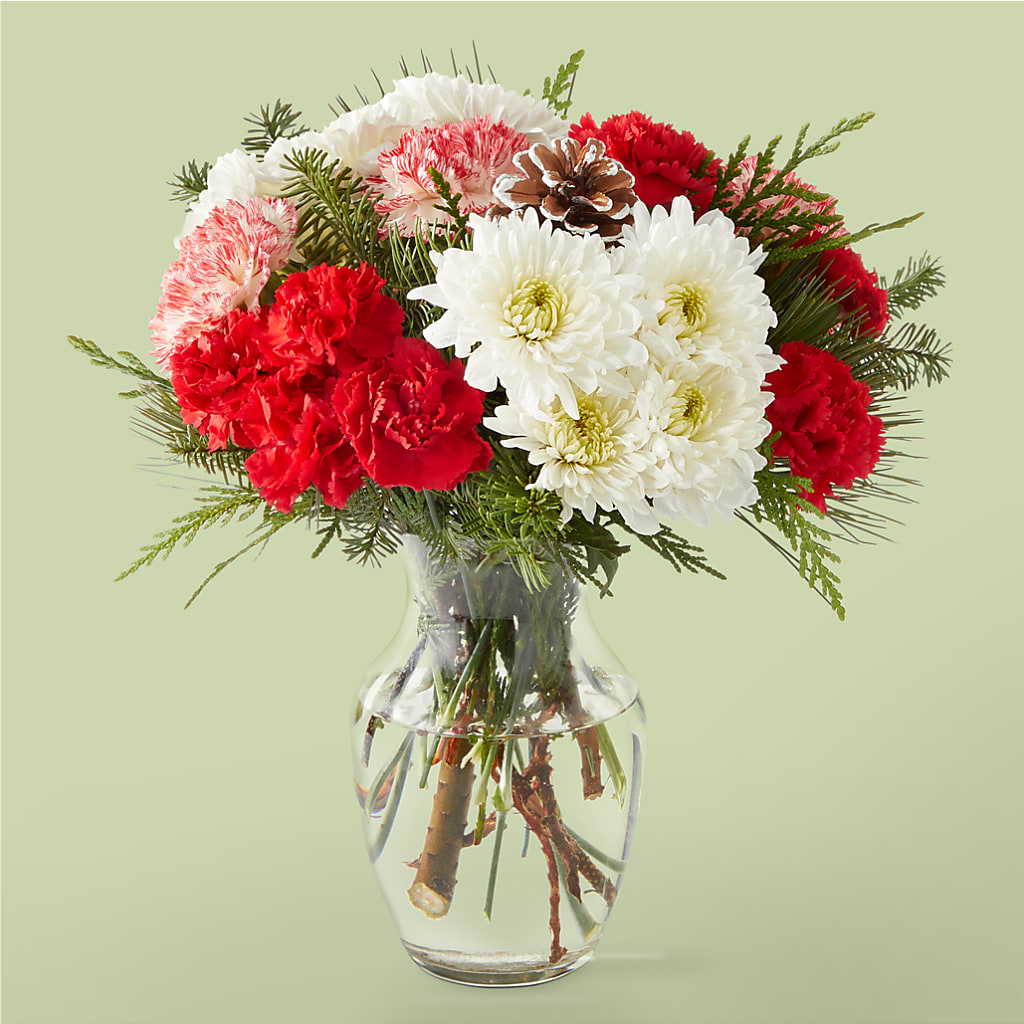 Candy Cane Lane Bouquet – Brown Pleasance Florists Inc, Lakewood OH