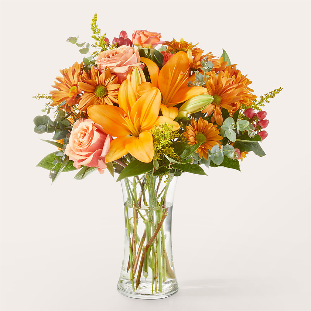 Harvest Hayride Bouquet – Brown Pleasance Florists Inc, Lakewood OH