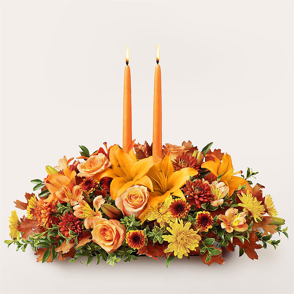 Traditions Centerpiece – Brown Pleasance Florists Inc, Lakewood OH