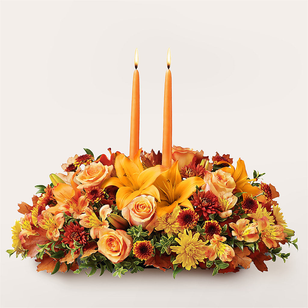 Traditions Centerpiece – Brown Pleasance Florists Inc, Lakewood OH