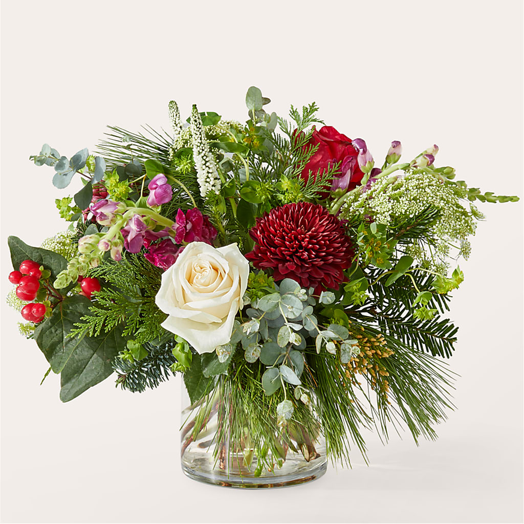 Cranberry Fizz Bouquet – Brown Pleasance Florists Inc, Lakewood OH
