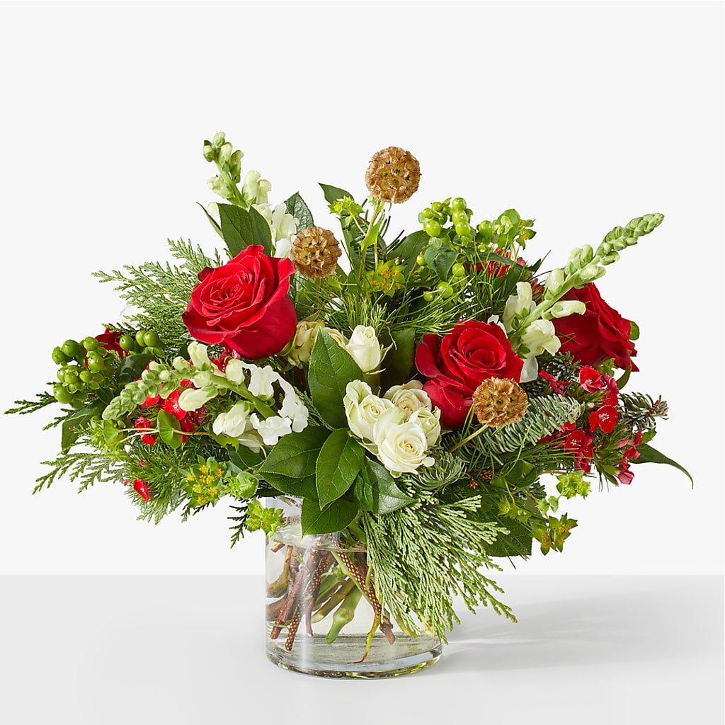 Deck the Halls Bouquet – Brown Pleasance Florists Inc, Lakewood OH