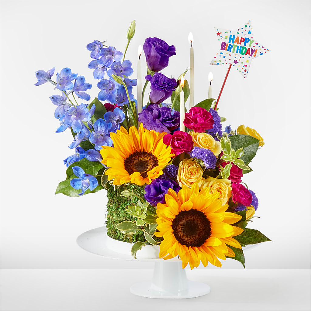 Star of the Day Floral Cake – Brown Pleasance Florists Inc, Lakewood OH