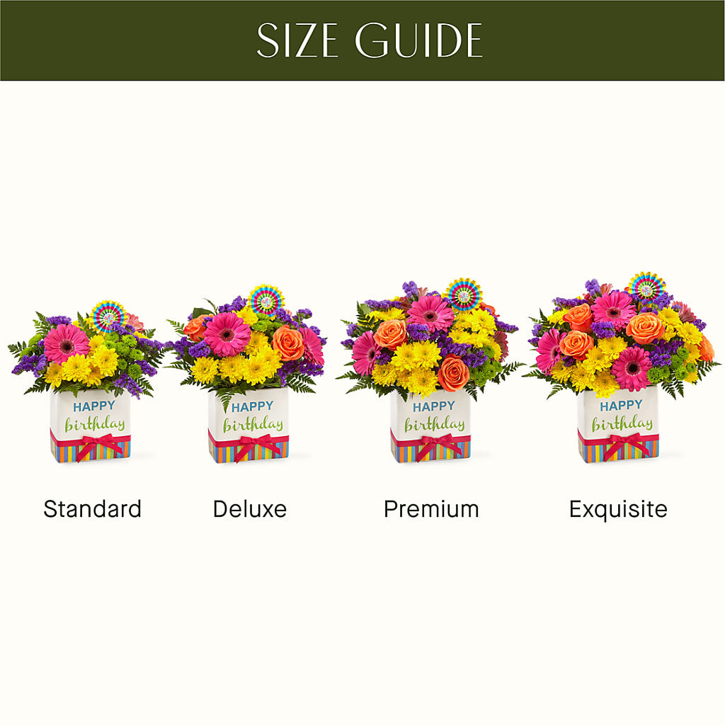 Birthday Brights Bouquet –  Brown Pleasance Florists Inc, Lakewood OH
