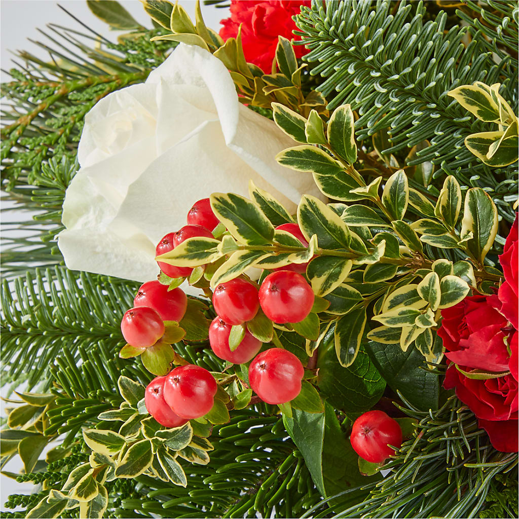 December Dreams Centerpiece –  Brown Pleasance Florists Inc, Lakewood OH