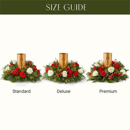 December Dreams Centerpiece –  Brown Pleasance Florists Inc, Lakewood OH