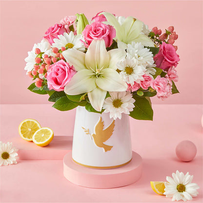 Whispers of Comfort Bouquet –  Brown Pleasance Florists Inc, Lakewood OH
