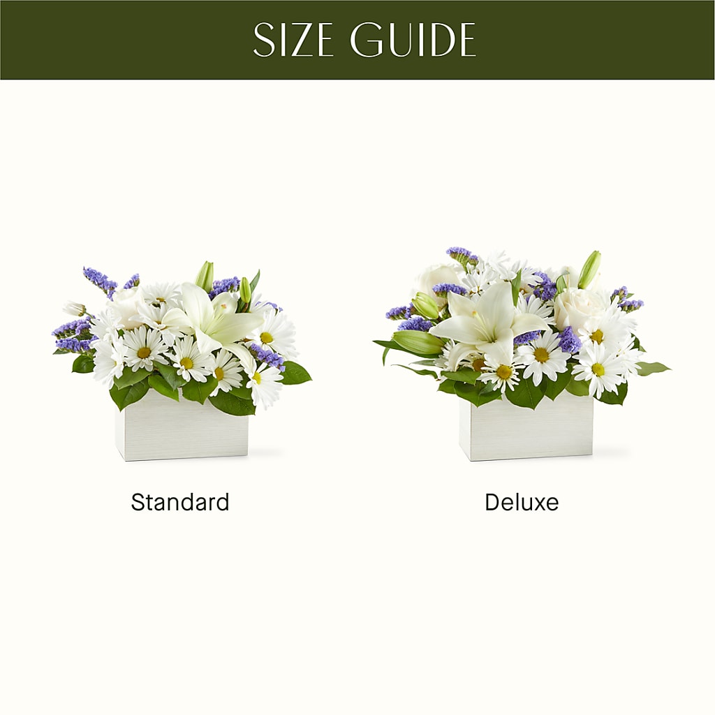 Beyond Blue Box Bouquet –  Brown Pleasance Florists Inc, Lakewood OH