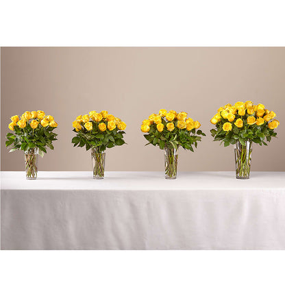 Long Stem Yellow Rose Bouquet –  Brown Pleasance Florists Inc, Lakewood OH